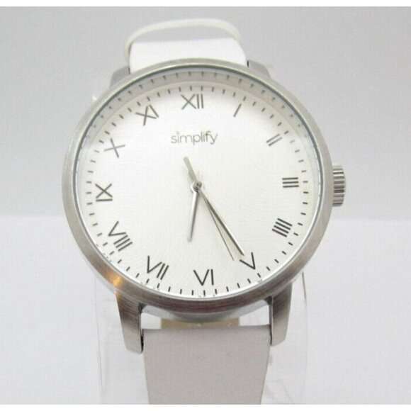 Men's Simplify Quartz 5ATM WR Analog 44mm Dial Causal Round Watch (G1) - Picture 1 of 9